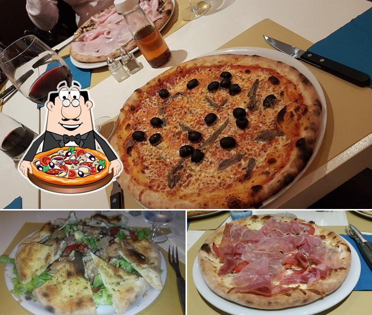 Commandez différents types de pizzas