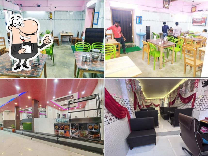 The interior of Maa Annapurna Hotel
