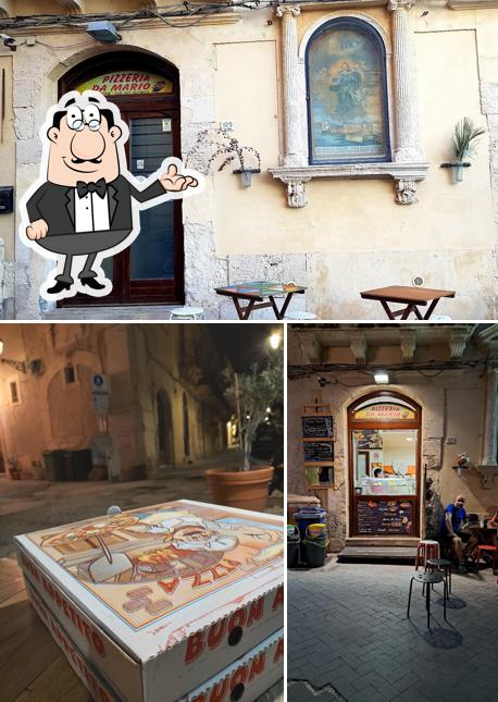 Gli interni di Pizzeria da Mario