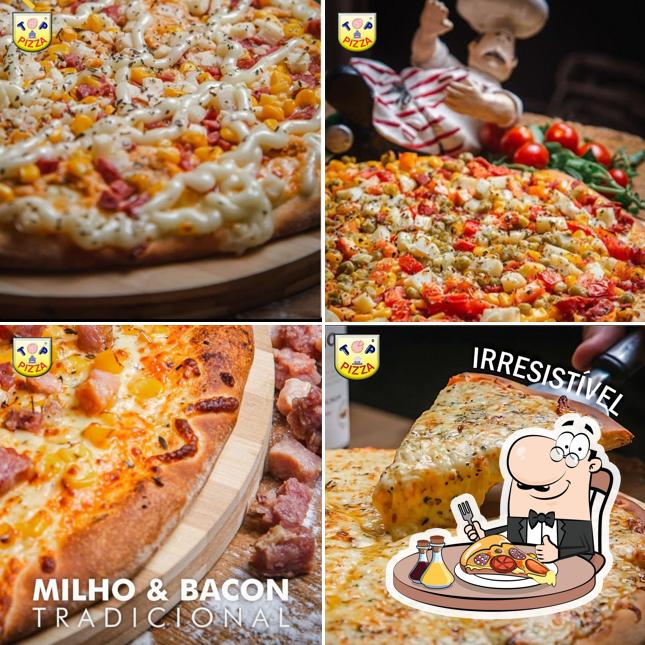 Experimente diferentes estilos de pizza