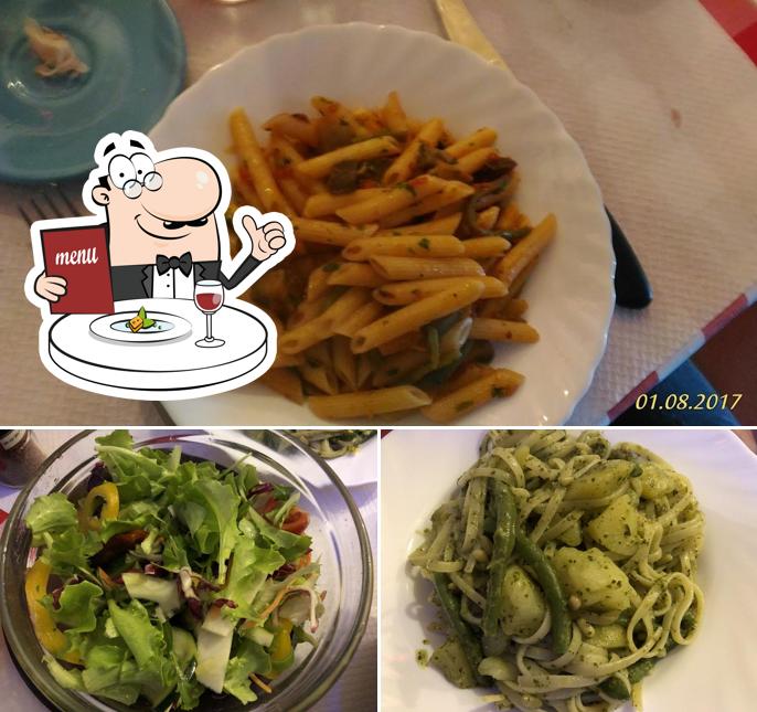 Platti al Ristorante Spaghetteria Il Mulattiere