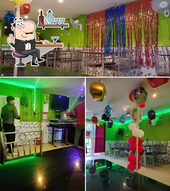 The interior of Biriyani Plus