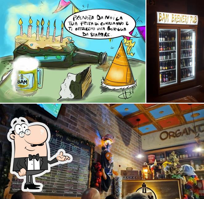 Gli interni di BAM Brewery Brew Risto Pub