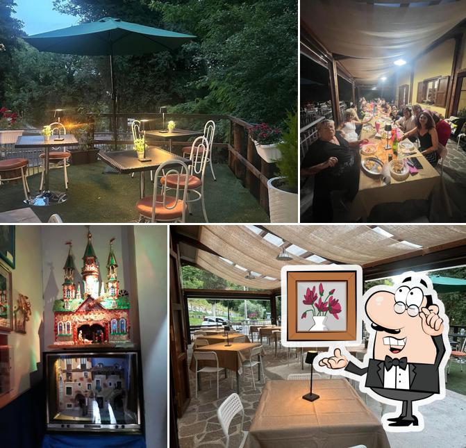 Gli interni di Praesepium Bar Ristoro