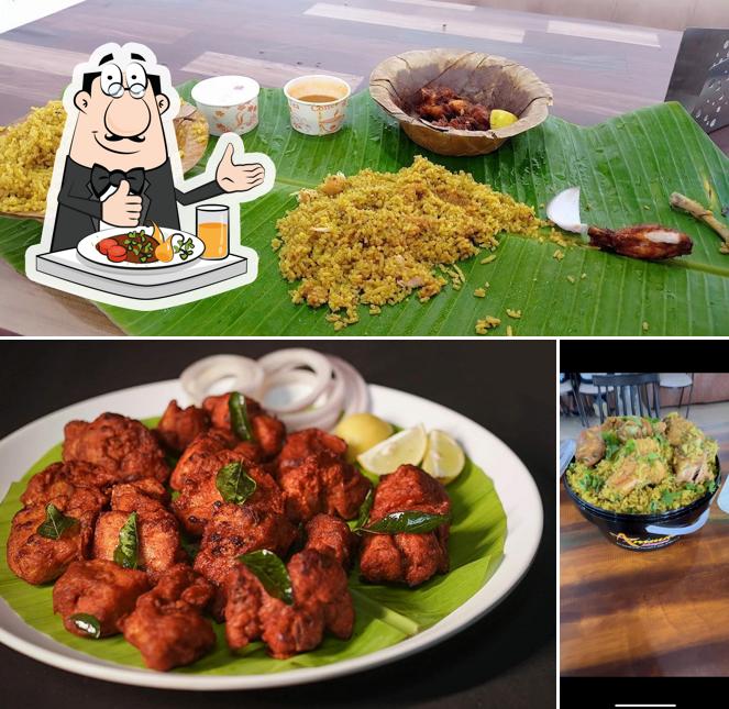 Food at Amma's Biriyani