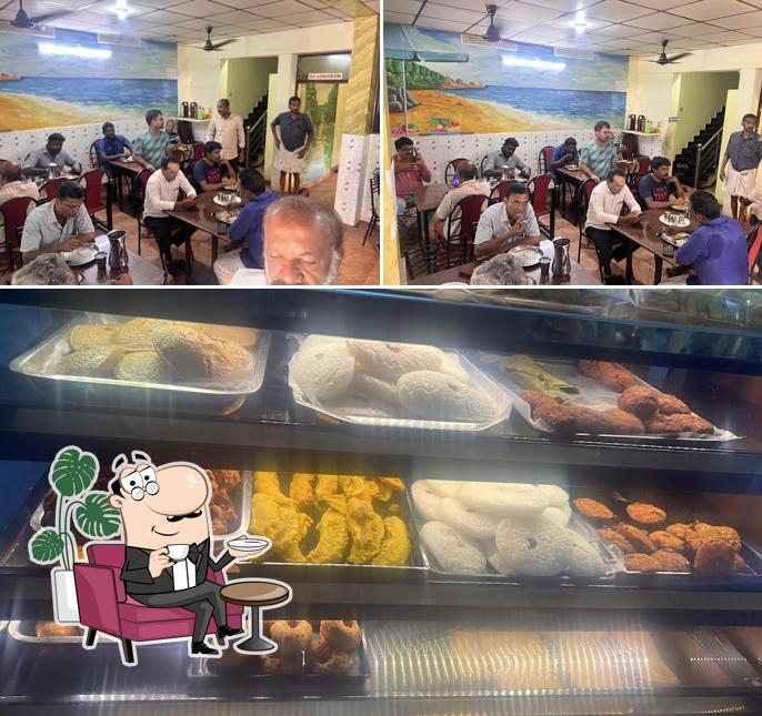 The interior of Ammu's Food Corner