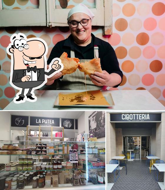 Gli interni di Cibotteria