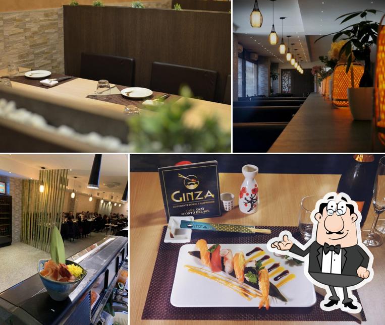 Gli interni di Ginza Ristorante Giapponese Latina