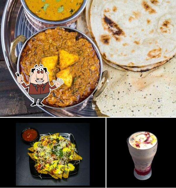 Check out the image depicting food and beverage at The Hungry Door