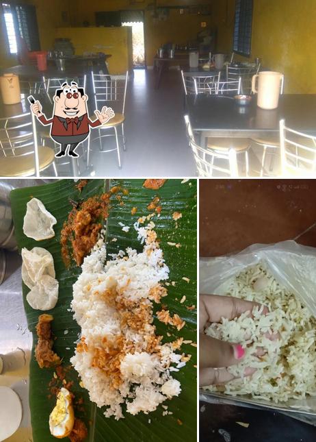 The restaurant's food and interior