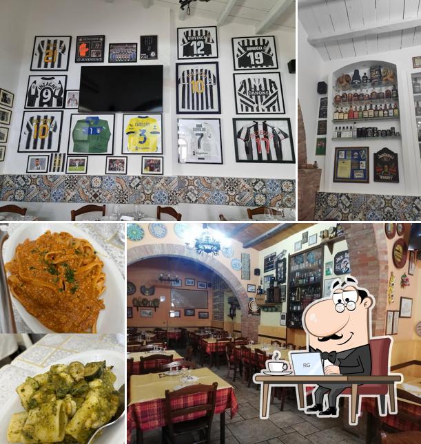 Dai un'occhiata agli interni di La Trattoria Vecchia Conza