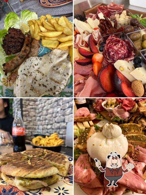 Cibo al A Prosciutteria Burgeria E Ristorante