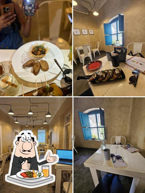 The restaurant's food and interior