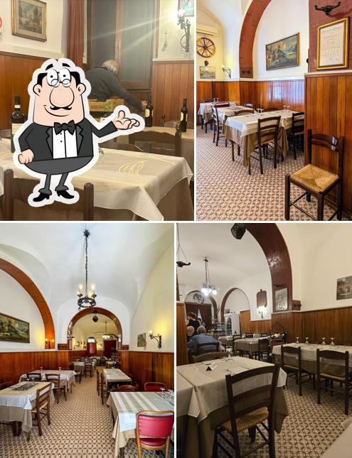 Dai un'occhiata agli interni di Da Emilio