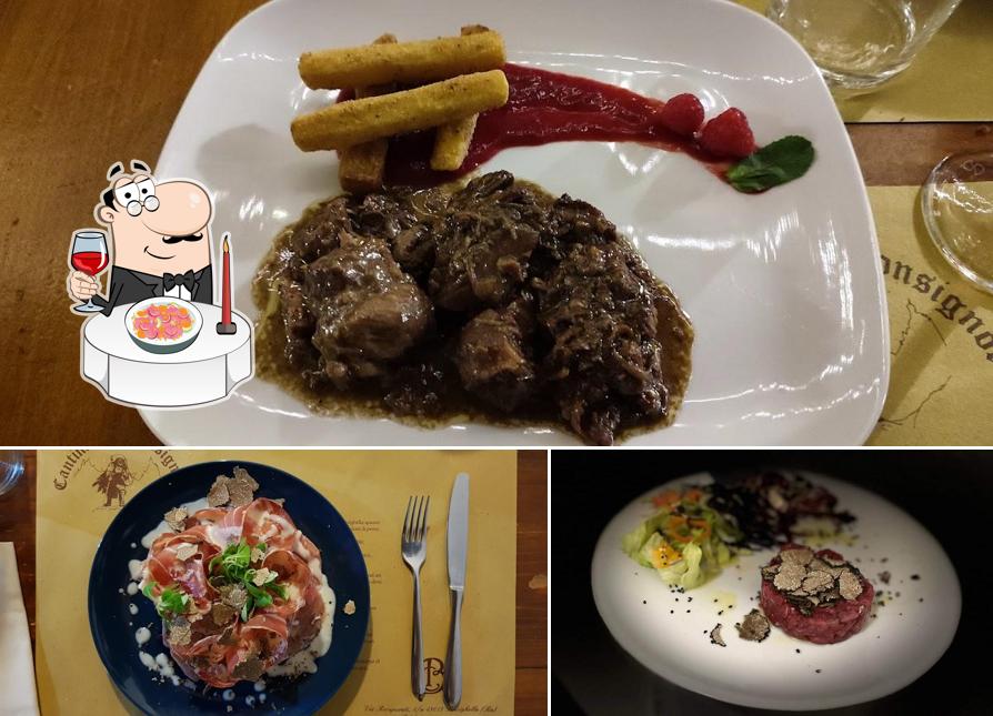Tartare di tonno al Cantina del Bonsignore