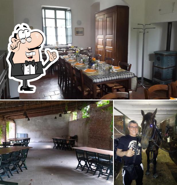 Gli interni di Agriturismo L Fojot
