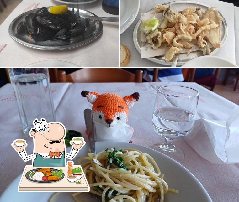 Calamari fritti al Trattoria La Priora