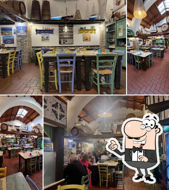 Gli interni di La taverna dei corsari