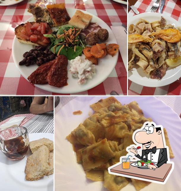 Cibo al Ristorante Spaghetteria Il Mulattiere