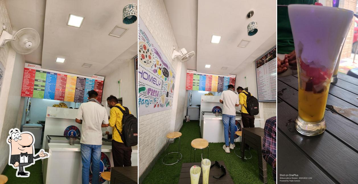 The interior of Lassi Mart