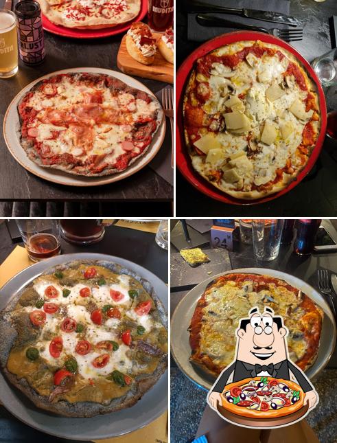 Scegli tra le molte varianti di pizza