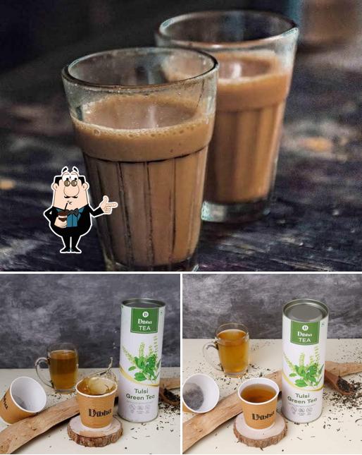 Enjoy a beverage at Bhabhi Ji Ka Dhaba