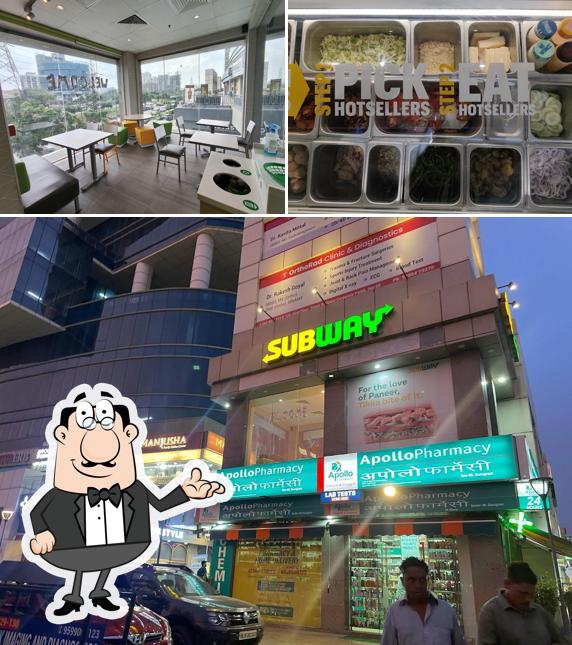 Check out how Subway looks inside