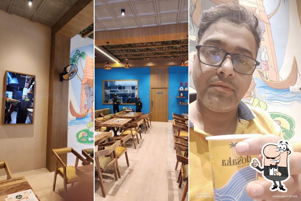 The interior of Dosaka - Taste of South Best Family restaurant in Sri Ganganagar/Best South Indian restaurant in Sri Ganganagar