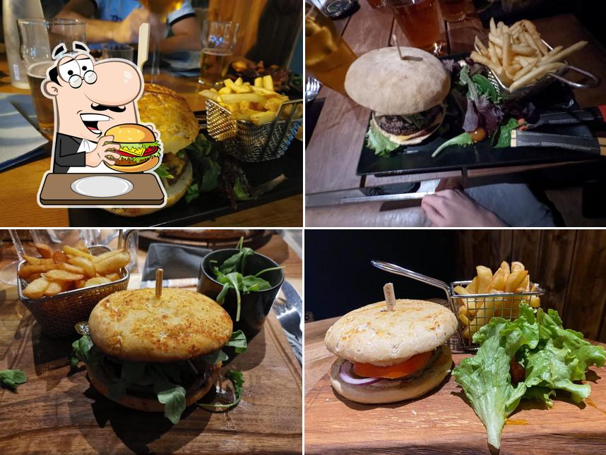 Commandez un hamburger à Tank