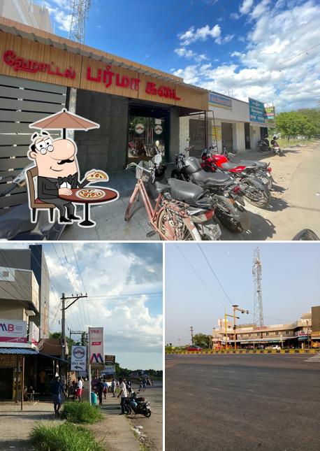 The exterior of Burma Hotel / Kadai Collector office