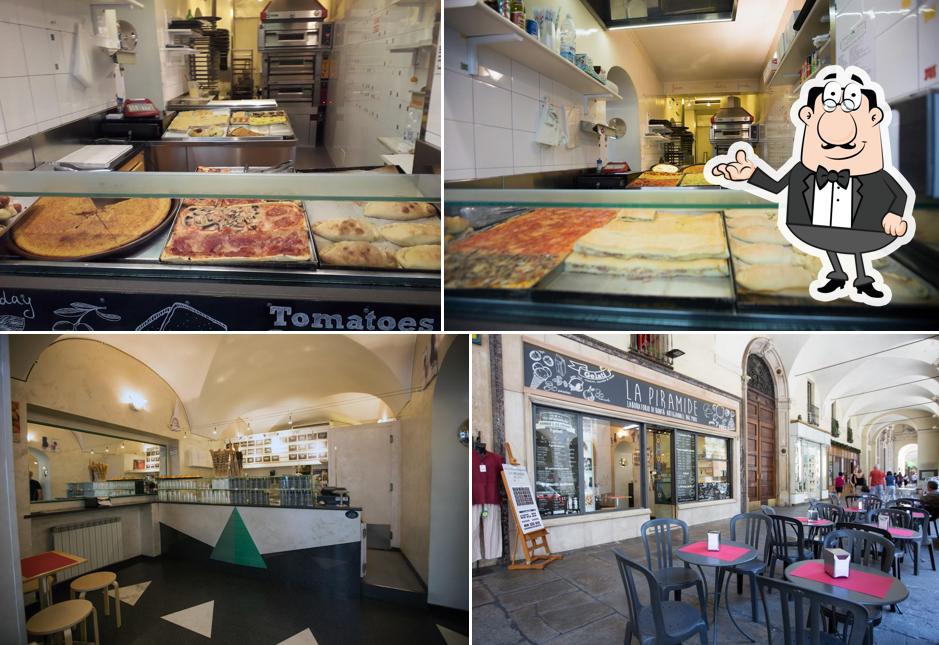 Dai un'occhiata agli interni di Gelati e Pizza La Piramide