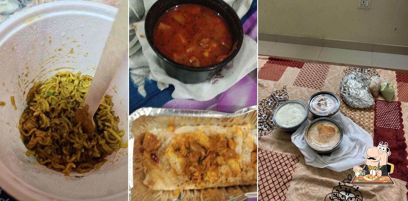 Food at Kesari dhaba restaurant