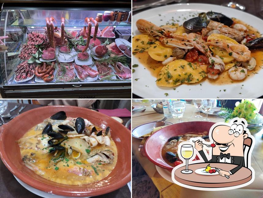 Cibo al Ristorante Lo Scudo