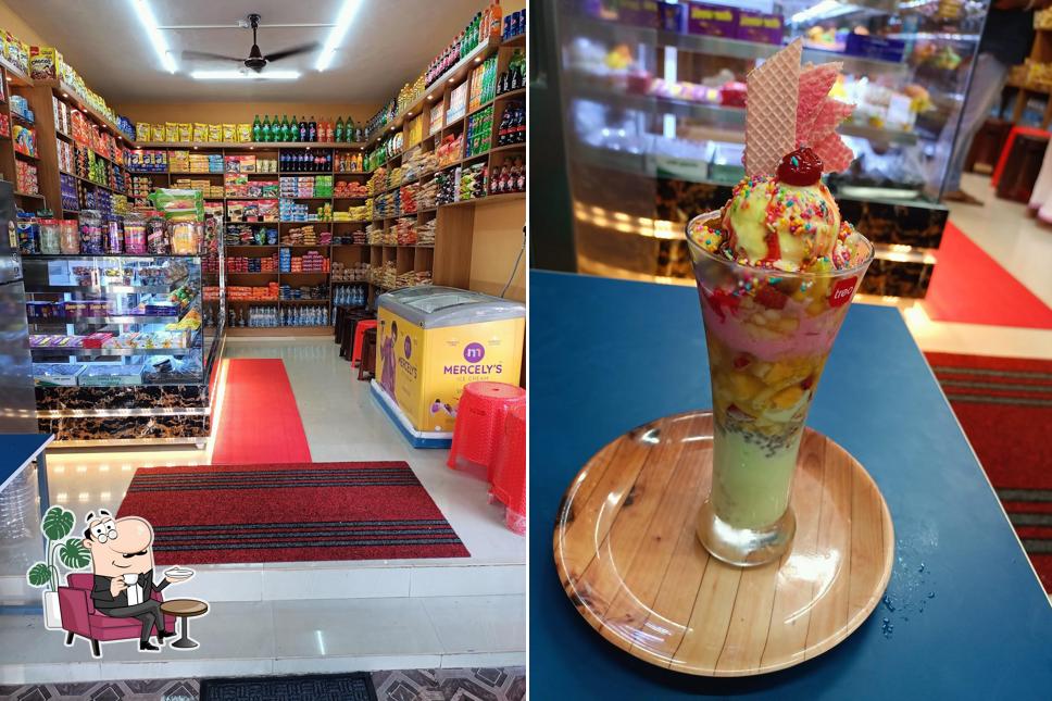The interior of Surya Bakery