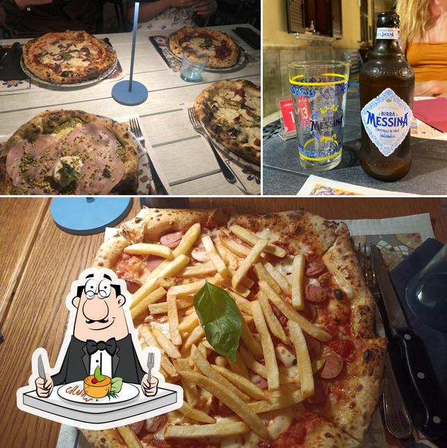 Questa è la foto che presenta la cibo e bevanda di Abbracciame Pizzeria Trapani