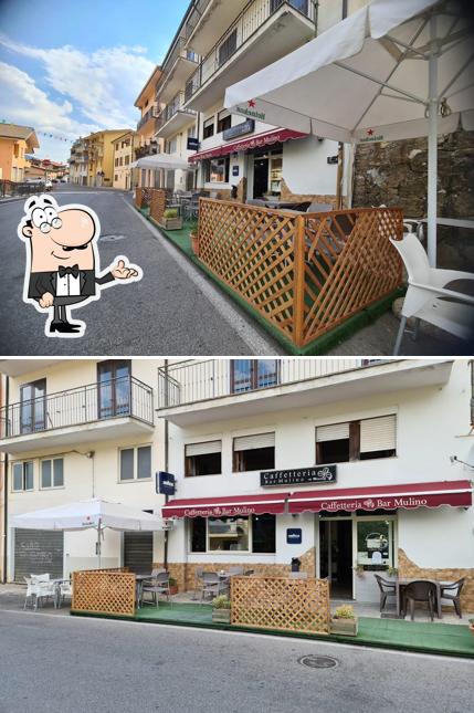 Gli interni di Caffetteria Bar Mulino