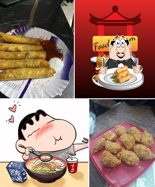 Spring rolls at Food Charm