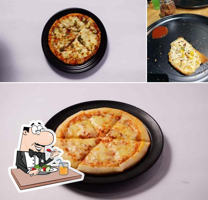 Food at William John's Pizza Superlative