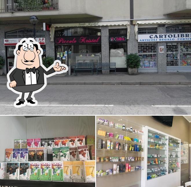 Gli interni di Bar Piccolo Kristal