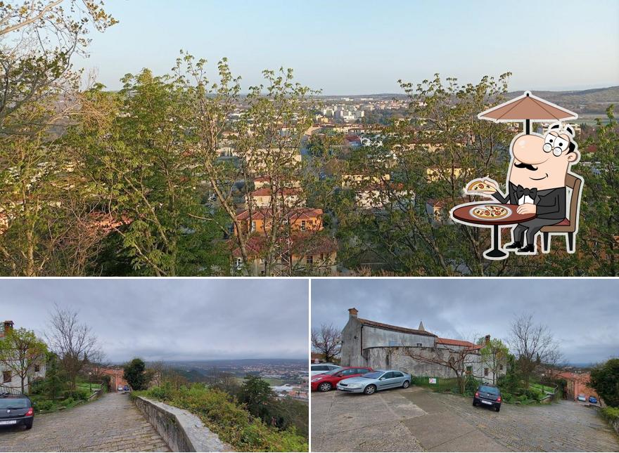 La parte esterna è una caratteristica importante di Hotel & restaurant Peteani La parte esterna è una caratteristica importante di Hotel & restaurant Peteani