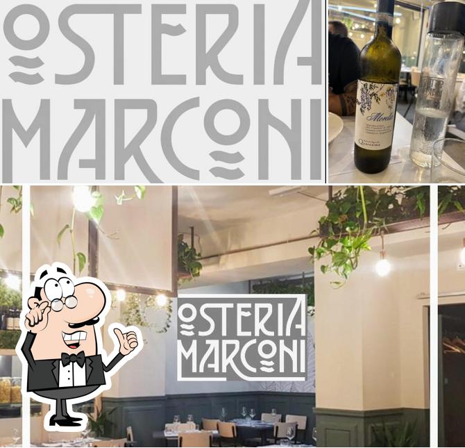 Dai un'occhiata agli interni di Osteria Marconi
