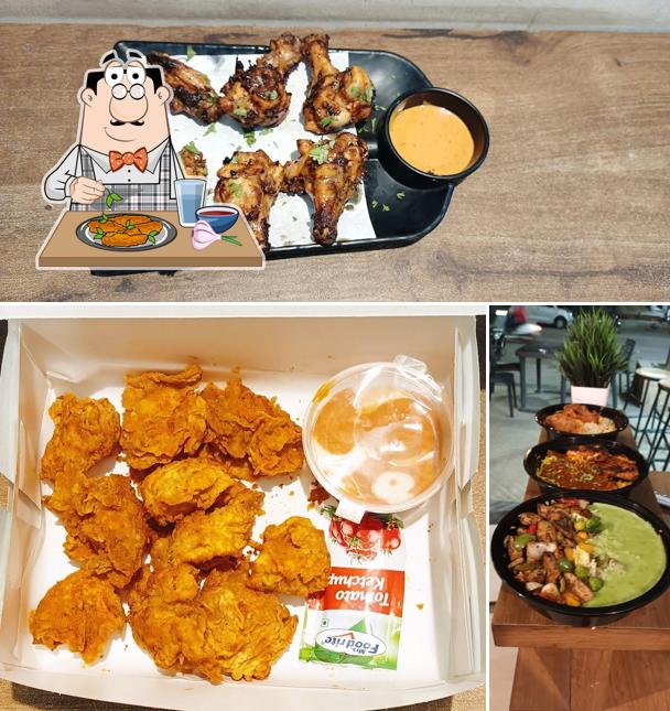 Chicken wings at Fusion feast