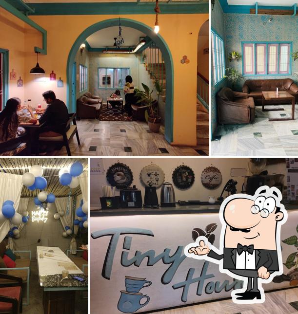 The interior of Tiny House Cafe