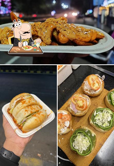 Meals at micro cafe