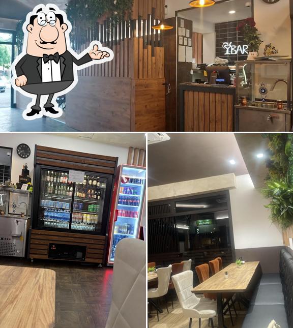 Gli interni di Kebab House