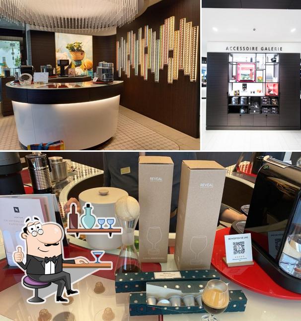 Siediti a un tavolo di Nespresso Boutique