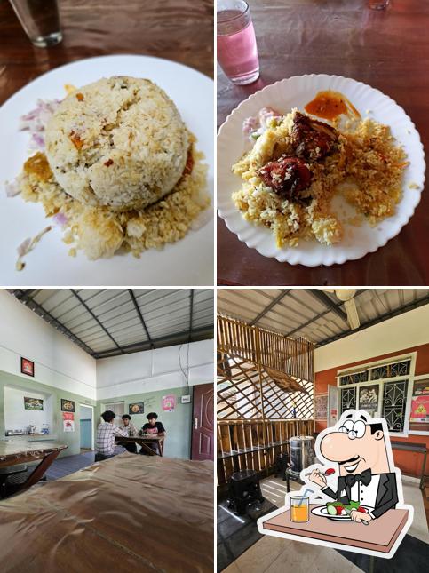 The restaurant's food and interior