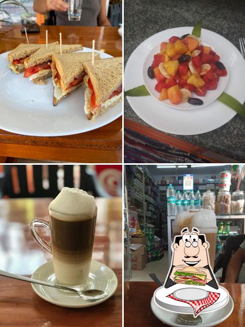 Club sandwich at Benny's Cafè,kerala Spices&books