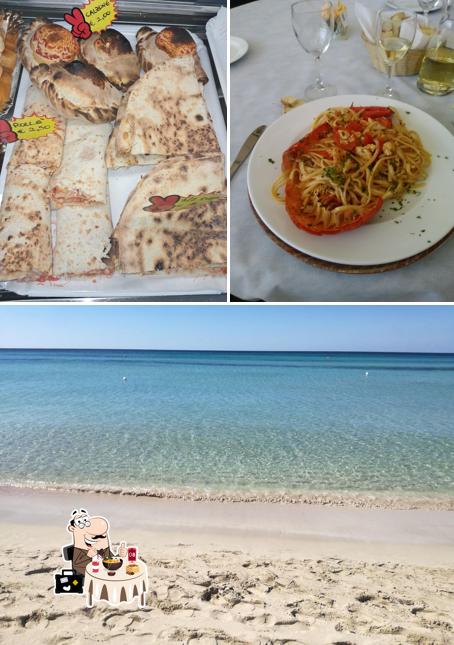 Questa è la foto che raffigura la cibo e esterno di "L'Incontro" Buccarella Carburanti