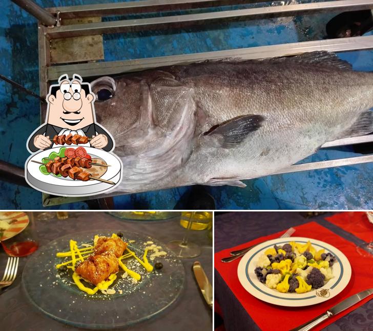 Cibo al Ristorante La Ferrara